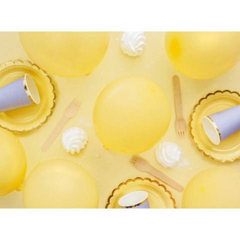 Balon gumowy Partydeco Pastel Eco Balloons żółty 260mm (ECO26P-084) Partydeco