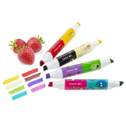 Marker permanentny Kidea Giant zapachowy, 2-stronny mix ścięta końcówka (MGZ2KKAD) Kidea Marker permanentny Kidea Giant zapachowy, 2-stronny mix ścięta końcówka (MGZ2KKAD) Kidea