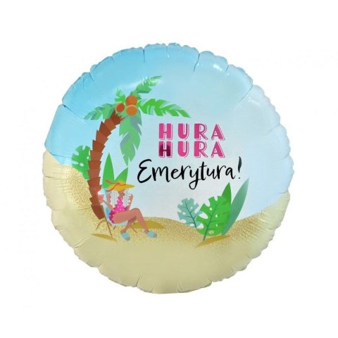 Balon foliowy Godan HURA HURA Emerytura 18cal (FG-OHHE) Godan Balon foliowy Godan HURA HURA Emerytura 18cal (FG-OHHE) Godan