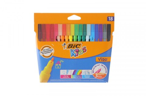 Flamaster Bic Kids Visa 18 3270220002765 18 kol. (8886811) Bic Kids