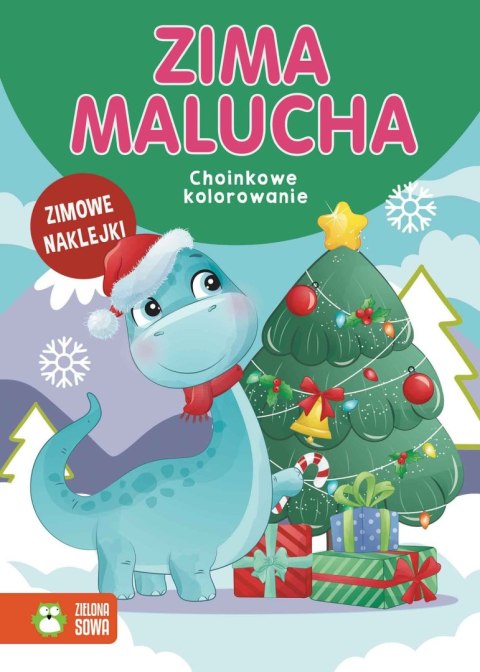 Książeczka edukacyjna Zielona Sowa Zima malucha. Choinkowe kolorowanie Zielona Sowa Książeczka edukacyjna Zielona Sowa Zima malucha. Choinkowe kolorowanie Zielona Sowa