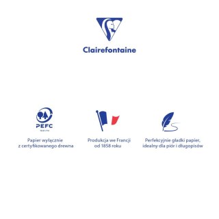 Zeszyt Clairefontaine 63552AMXC CF A5 60k. 90g krata Clairefontaine