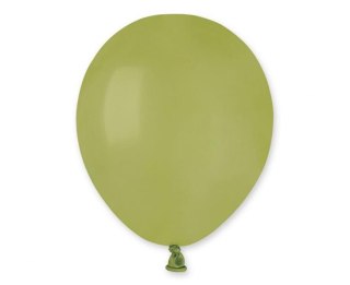 Balon gumowy Godan pastel 100 szt. oliwkowy 5cal (A50/98) Godan