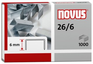 Zszywki 26/6 Novus 1000 szt (26/6) Novus