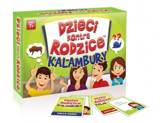 Gra karciana Kangur Dzieci kontra rodzice Kalambury Kangur