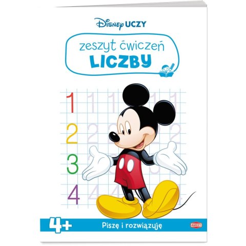 Książka dla dzieci Ameet Disney Uczy. Zeszyt ćwiczeń. Liczby (UDZ 9302) Ameet Książka dla dzieci Ameet Disney Uczy. Zeszyt ćwiczeń. Liczby (UDZ 9302) Ameet