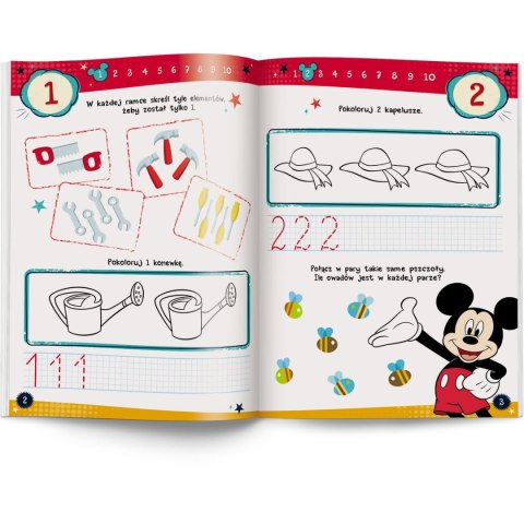 Książka dla dzieci Ameet Disney Uczy. Zeszyt ćwiczeń. Liczby (UDZ 9302) Ameet Książka dla dzieci Ameet Disney Uczy. Zeszyt ćwiczeń. Liczby (UDZ 9302) Ameet