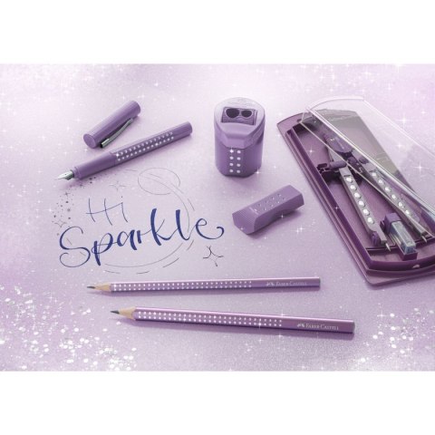 Ołówek Faber Castell Sparkle metallic Violet B (118263 FC) Faber Castell