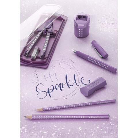 Ołówek Faber Castell Sparkle metallic Violet B (118263 FC) Faber Castell