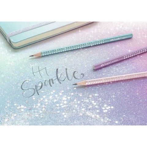 Ołówek Faber Castell Sparkle metallic Violet B (118263 FC) Faber Castell