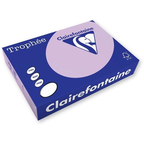 Papier kolorowy Trophee kolorowy A4 liliowy 160g (xca41043) Trophee