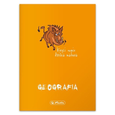 Zeszyt Herlitz Geografia Eco PP 9500042 A5 60k. 70g kratka (400198100) Herlitz Zeszyt Herlitz Geografia Eco PP 9500042 A5 60k. 70g kratka (400198100) Herlitz