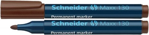 Marker permanentny Schneider Maxx 133 brązowy 1,0-3,0mm ścięta końcówka (SR113007) Schneider Marker permanentny Schneider Maxx 133 brązowy 1,0-3,0mm ścięta końcówka (SR113007) Schneider