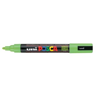 Marker specjalistyczny Uni Posca, zielony średni 1,8-2,5mm okrągła końcówka (PC-5M) Uni