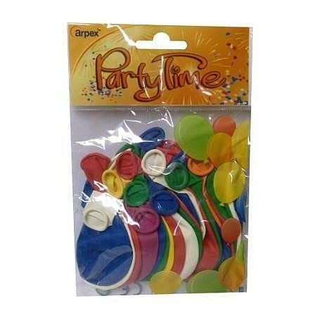 Balon gumowy Arpex pastelowy 25 szt mix 230mm (K580) Arpex Balon gumowy Arpex pastelowy 25 szt mix 230mm (K580) Arpex
