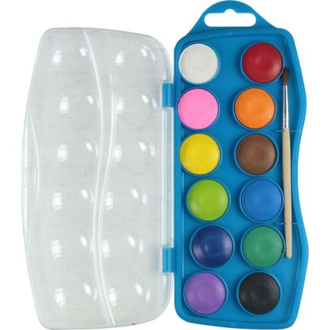 Farby akwarelowe Fun&Joy 12 kolor. (FJ-12K25KAS) Fun&Joy Farby akwarelowe Fun&Joy 12 kolor. (FJ-12K25KAS) Fun&Joy