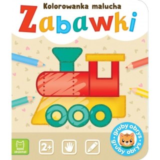 Książeczka edukacyjna Aksjomat Zabawki. Kolorowanka malucha Aksjomat