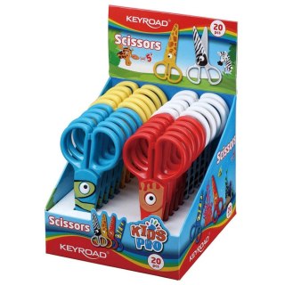 Nożyczki Keyroad Plastikowe Kids Pro 13cm (KR971406) Keyroad