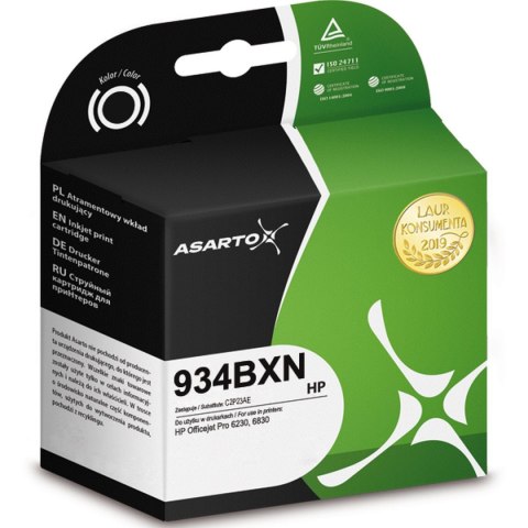 Tusz (cartridge) alternatywny Asarto CZARNY Asarto Tusz (cartridge) alternatywny Asarto CZARNY Asarto