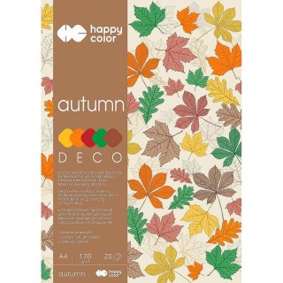 Zeszyt papierów kolorowych Happy Color A4 170g 20k (HA 3817 2030-130) Happy Color