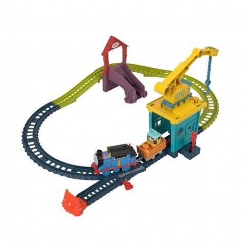 Kolejka Mattel Thomas dźwig Karolcia + Sandy (HDY58) Mattel