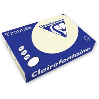 Papier kolorowy Trophee kolorowy A3 kremowy 160g (xca31066) Trophee