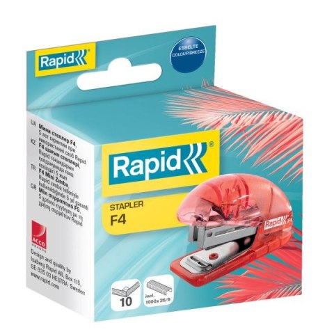 Zszywacz Rapid Colour Breeze F4 zielony 10k (5001326) Rapid