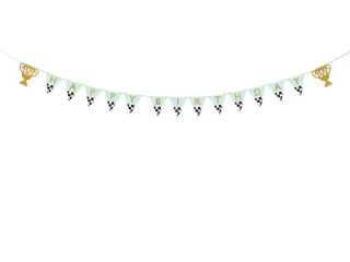 Girlanda Partydeco Happy Birthday Puchary, 2.5 m (GRL109) Partydeco