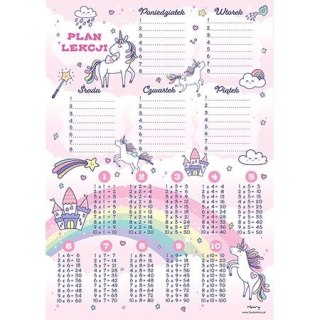 Plan lekcji Henry UNICORN TECZA (5905701482597) Henry