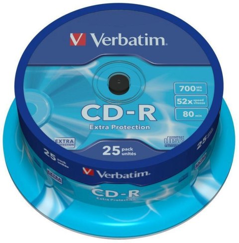 Płyta cd Verbatim CD-R cake 25 700MB x52 Verbatim