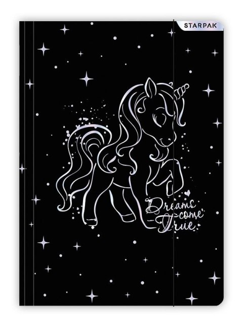 Teczka kartonowa na gumkę Unicorn A4 mix Starpak (536514) Starpak Teczka kartonowa na gumkę Unicorn A4 mix Starpak (536514) Starpak