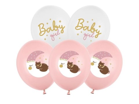 Balon gumowy Partydeco Baby girl mix 300mm (SB14P-337-000-6) Partydeco Balon gumowy Partydeco Baby girl mix 300mm (SB14P-337-000-6) Partydeco