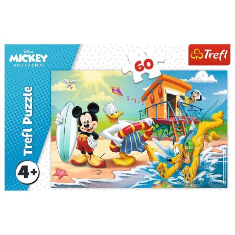 Puzzle Trefl Ciekawy dzień Mikiego i przyjaciół 60 el. (17359) Trefl Puzzle Trefl Ciekawy dzień Mikiego i przyjaciół 60 el. (17359) Trefl