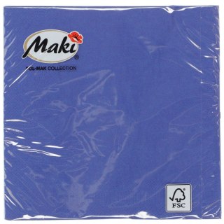 Serwetki Pol-mak granatowy papier [mm:] 330x330 (24) Pol-mak