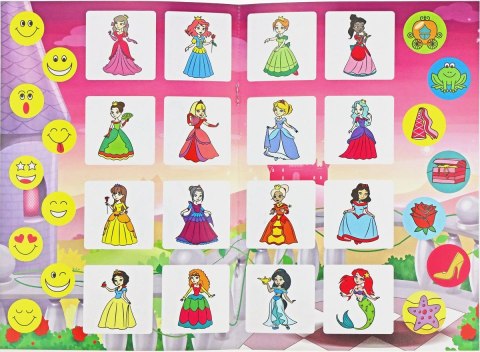 Książeczka edukacyjna Niko Moja kolorowanka z naklejkami. Księżniczki Niko Książeczka edukacyjna Niko Moja kolorowanka z naklejkami. Księżniczki Niko