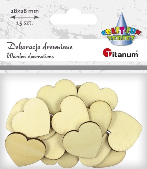 Ozdoba drewniana Titanum Craft-Fun Series (WDY162) Titanum Ozdoba drewniana Titanum Craft-Fun Series (WDY162) Titanum