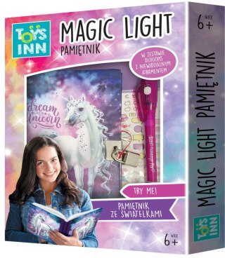 Pamiętnik Stnux Magic Light Unicorn A5 (STN7823) Stnux