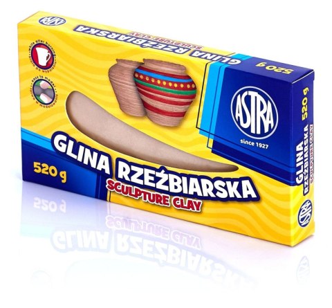 Glinka Astra rzeźbiarska beżowa 520g (83810900) Astra