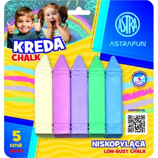 Kreda Astra Fun Jumbo kolor: mix 5 szt (330022002) Astra Fun