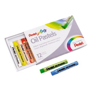 Pastele olejne Pentel 12 kol. Pentel