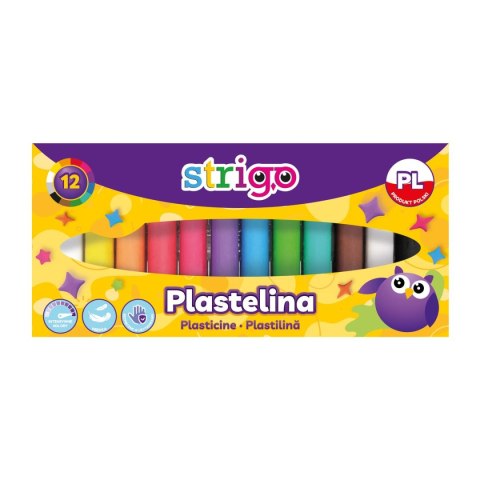 Plastelina Strigo 12 kol. 12 kol 5902315579675 mix 20g (SSC332) Strigo Plastelina Strigo 12 kol. 12 kol 5902315579675 mix 20g (SSC332) Strigo