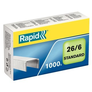 Zszywki 26/6 Rapid Standard 1000 szt (24861300) Rapid