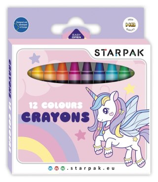 Kredki ołówkowe Starpak Unicorn 12 kol. (490949) Starpak