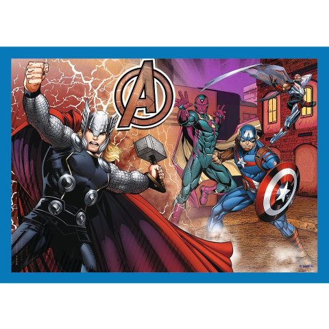 Puzzle Trefl Avengers 4w1 el. (34386) Trefl Puzzle Trefl Avengers 4w1 el. (34386) Trefl