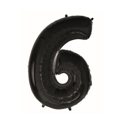 Balon foliowy Godan cyfra 6 CZARNA 45cal (FG-C85CZ0) Godan Balon foliowy Godan cyfra 6 CZARNA 45cal (FG-C85CZ0) Godan