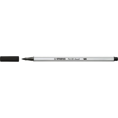 Flamaster Stabilo Pen 68 brush czarny 1 kol. (568/46) Stabilo