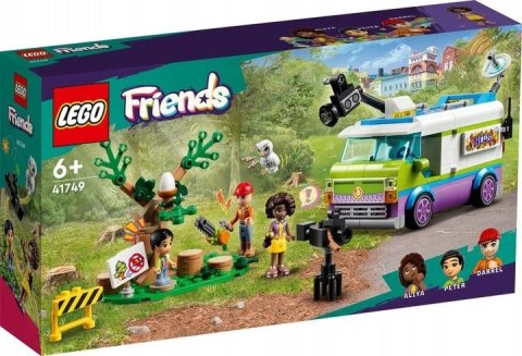 Klocki konstrukcyjne Lego Friends Reporterska furgonetka (41749) Lego Klocki konstrukcyjne Lego Friends Reporterska furgonetka (41749) Lego