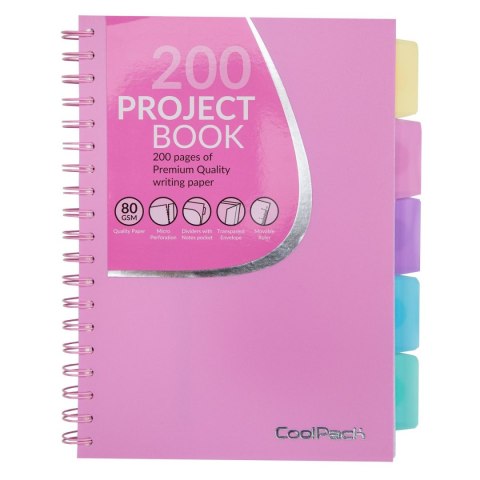 Kołozeszyt (kołobrulion) Patio CoolPack pastel A4 80k. krata (02879CP) Patio Kołozeszyt (kołobrulion) Patio CoolPack pastel A4 80k. krata (02879CP) Patio