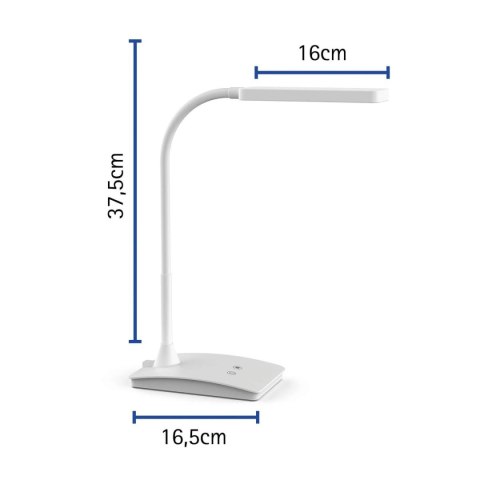 Lampka biurowa Maul LED MAULpearly BIAŁA (82017/02 ML) Maul