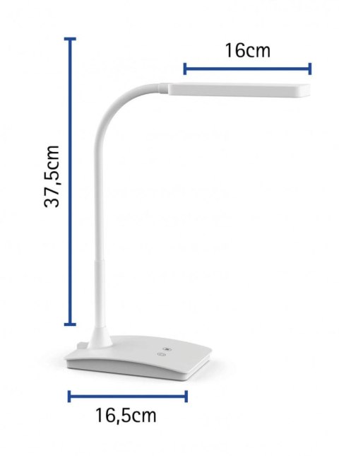 Lampka biurowa Maul LED MAULpearly BIAŁA (82017/02 ML) Maul